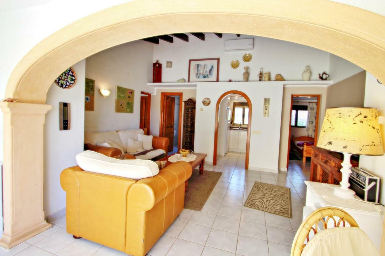 Anita - holiday bungalow with sew view in Teulada Bagian luar foto