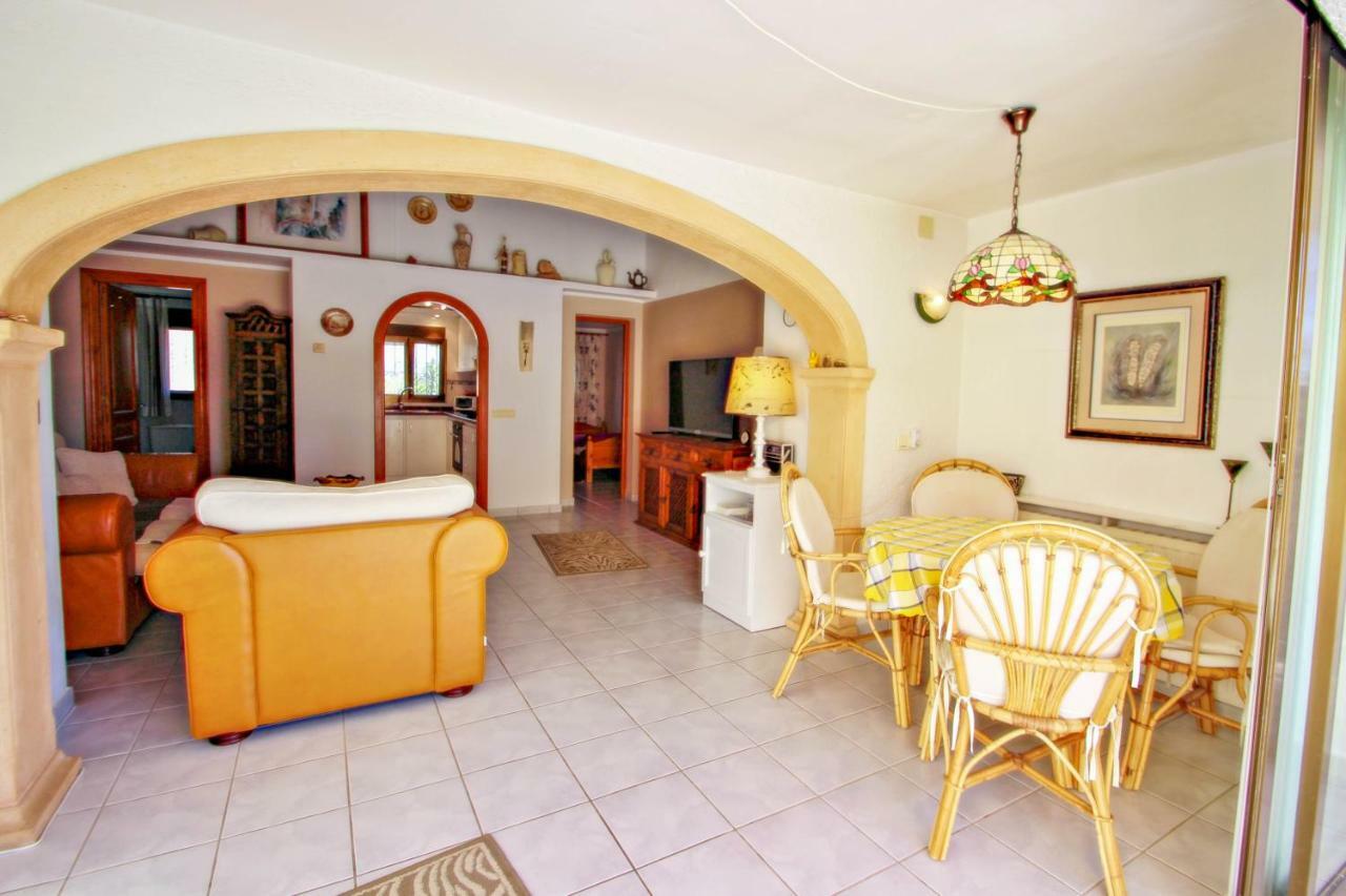 Anita - holiday bungalow with sew view in Teulada Bagian luar foto